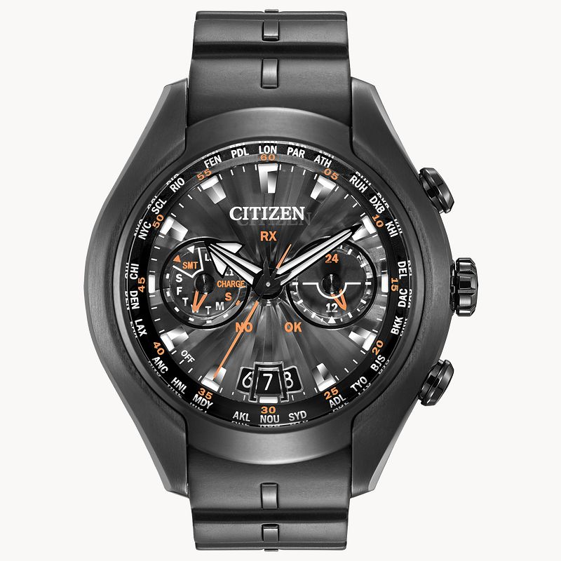 Citizen eco drive satellite wave titanium sales